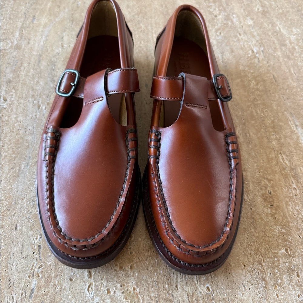 NWOB HEREU ALBER T-bar Loafer size 37 - Picture 6 of 10